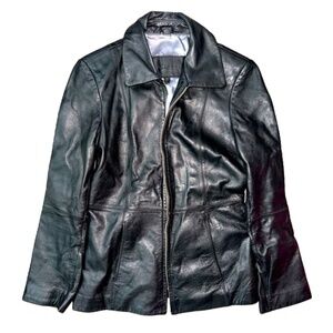 Vintage Womens Small Guess Leather Jacket